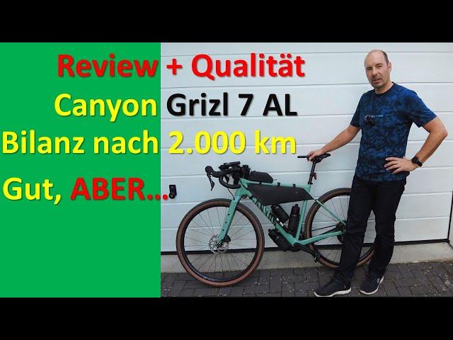 Review Canyon Grizl 7 + Canyon Zubehör - Bilanz nach gut 2.000km Bikepacking - Qualität gut, ABER...