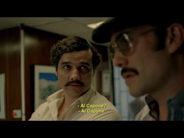 Narcos Scene "Al Capone"