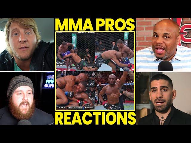 MMA Pros Reactions on Kamaru Usman's Victory Over Joaquin Buckley (UFC ATLANTA)