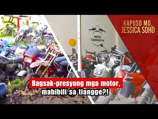 Bagsak-presyong mga motor, mabibili sa tiangge?! | Kapuso Mo, Jessica Soho