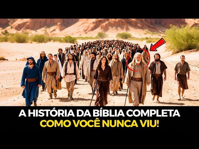 A HISTÓRIA DA BÍBLIA Completa Como Você NUNCA VIU!