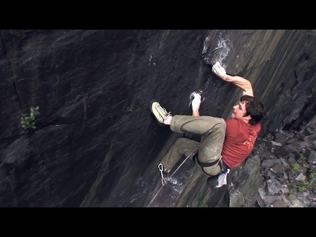 Redpointing Gray Slate in the Impossible Quarries of North Wales | HARDXS from Slackjaw Film, Ep. 10