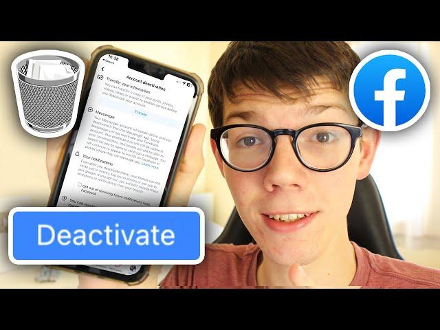 How To Deactivate Facebook Account - Full Guide