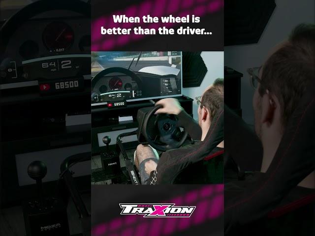 When the steering wheel is better than the driver...