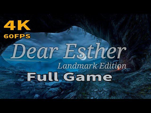 Dear Esther Landmark Edition - Full Game Walkthrough [4K 60FPS]