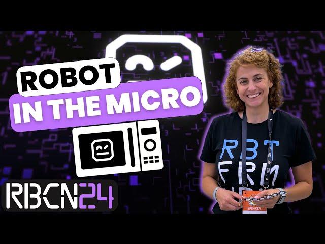 RoboCon 2024 - Test microwaves with Robot Framework. is it possible?