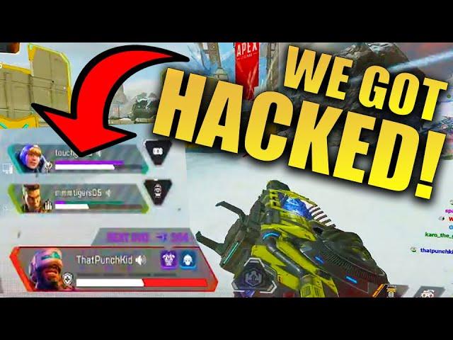 Our ENTIRE TEAM got HACKED | Apex Legends