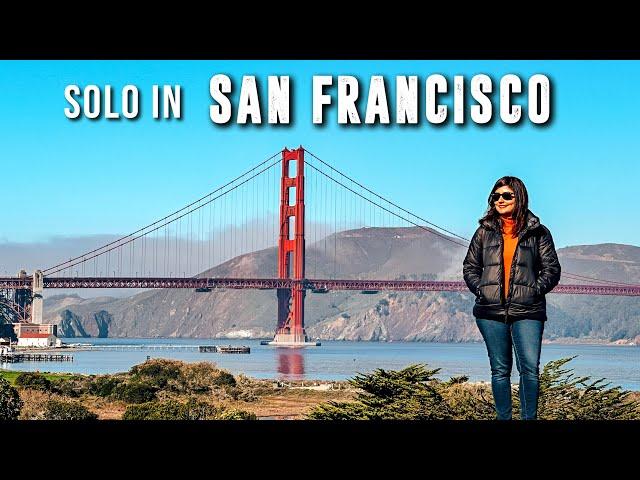 SAN FRANCISCO TRAVEL VLOG  Indian Girl Traveling Solo in San Francisco, USA | Kritika Goel