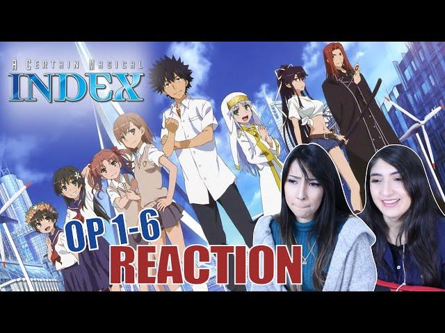 Boy Meets Nun?! | A Certain Magical Index All Openings Reaction