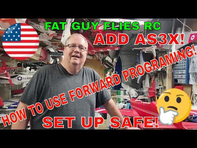 Setting up AS3X and SAFE with Forward Programing-AR631-AR630  by FGFRC