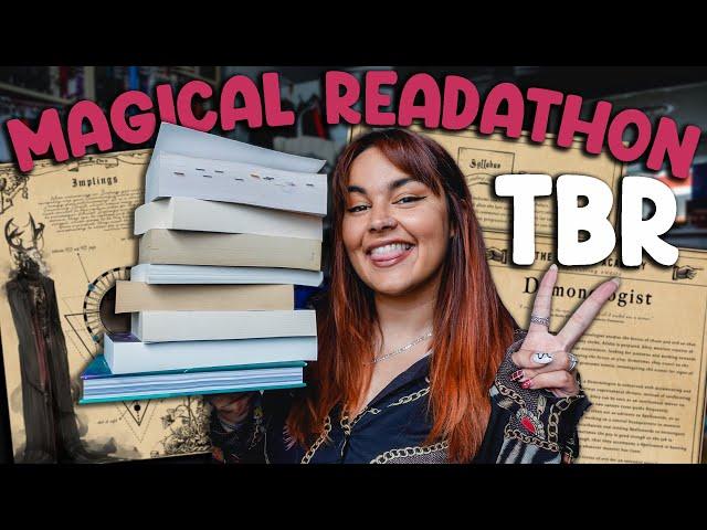 My Magical Readathon & August TBR  2023