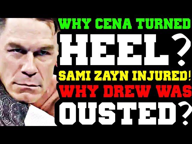 WWE News! Why John Cena TURNED Heel Why Drew McIntyre Was Ousted Early Elimination Chamber REVIEW!