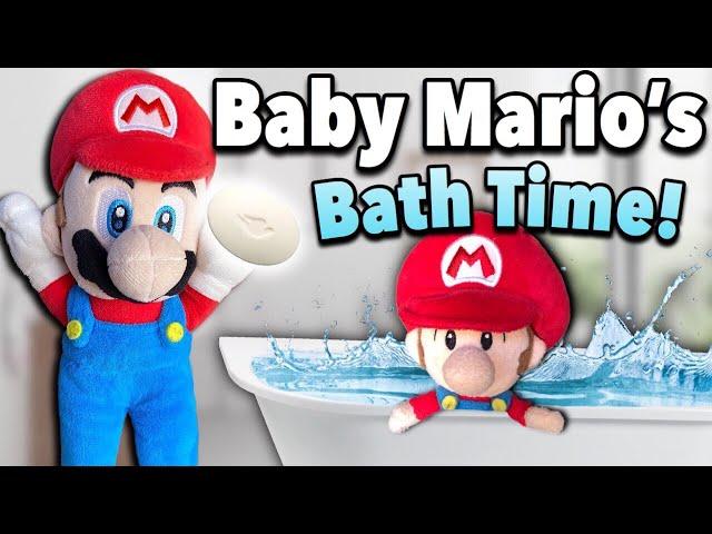 AMB - Baby Mario’s Bath Time!