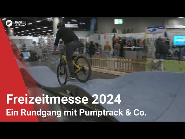 Freizeitmesse 2024: Ein Rundgang mit Pumptrack und Co.