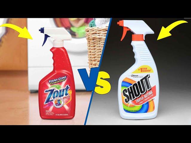 Zout vs. Shout: Comparing Stain Removers for Tough Stains