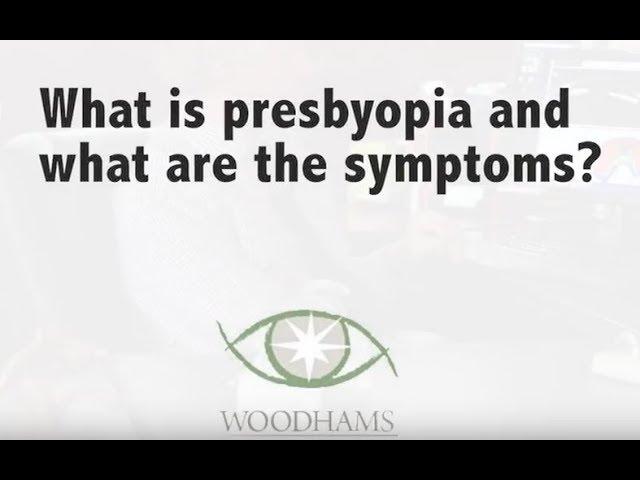 What is presbyopia?