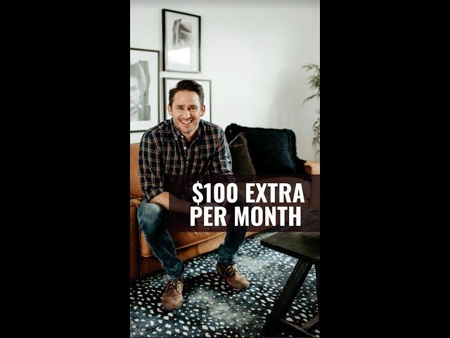 $100 Extra per Month #realestatetips #nashvillerealtor #nashvillerealestate