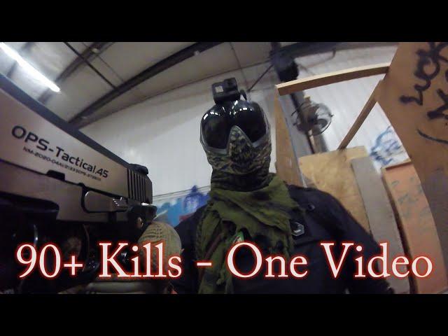 90+ Kills | Tactical Airsoft Arena | HPA Pistol