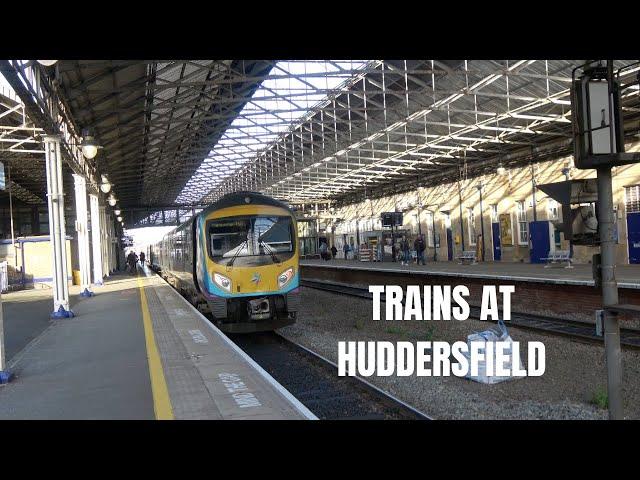 Trains at Huddersfield: 2-3-2022