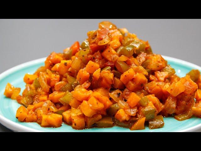 Обалденная ЗАКУСКА, которую нужно готовить прямо сейчас! ЛЕТНИЙ РЕЦЕПТ из моркови и перца
