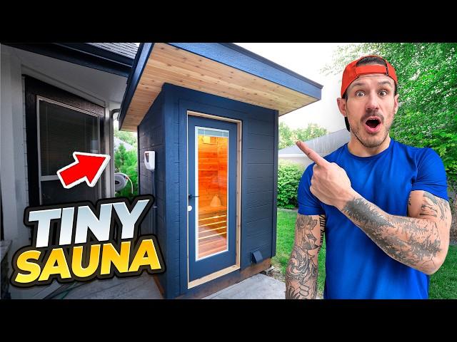 Building a DIY Tiny Sauna On a Budget