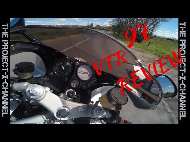 HONDA VTR 1000 REVIEW FIRESTORM OR SUPERHAWK 1997