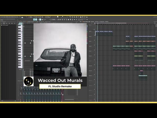 Kendrick Lamar - Wacced Out Murals Instrumental Remake (MP3 + FL Studio Project)