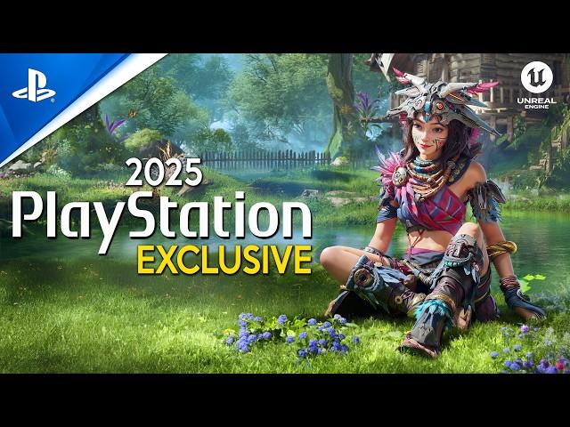 Best EXCLUSIVE Games coming to PLAYSTATION 5 in 2025