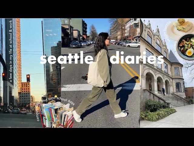 days in my life in seattle | evening runs, sunny tennis games & weekend markets | a vlog