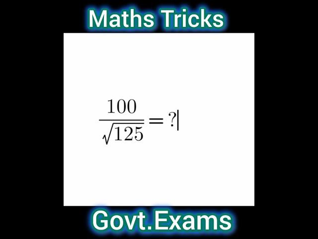 MATHS TRICKS Q.NO.9 #shortcuts #maths #sgt #tet #sscbanking