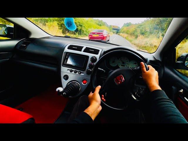 *CLOSE CALL* Honda Civic Type R EP3 VTEC POV CUTTING UP