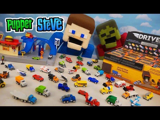 Mini Hot wheels & Driven Blind Box Cars Playsets Case HUGE MEGA UNBOXING!