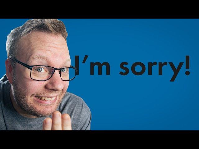 Apologize like a SWEDE