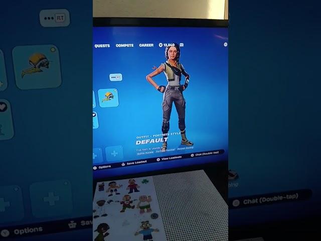 Is everyone else's Fortnite locker like this, or is it just me?