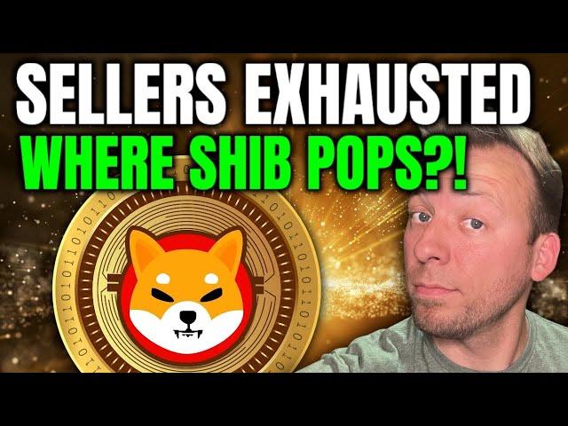 SHIBA INU - SELLERS ARE EXHAUSTED!!! IS THIS WHERE SHIB POPS?!