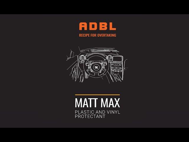 ADBL Matt Max Tutorial