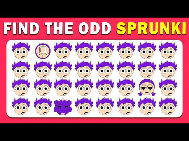 Find the ODD One Out - Sprunki Squid Game 2 Edition  | 45 Levels | Easy, Medium, Hard