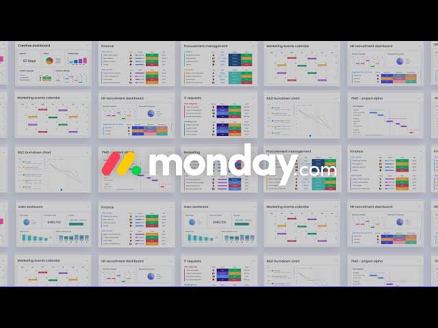 Using monday.com, make smarter decisions in real-time and collaborate across departments.