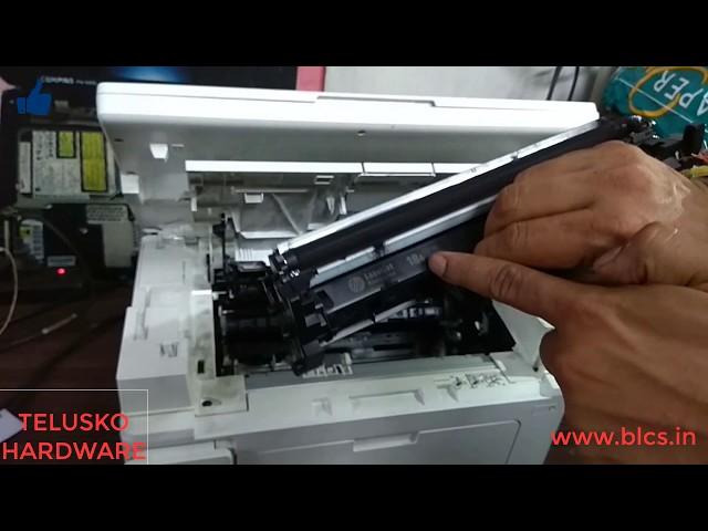 How to install Hp 18A Laser Toner cartridge
