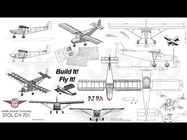 Rear Fuselage Assembly: Building the NEW Zenith STOL CH 701 light sport utility kit aircraft