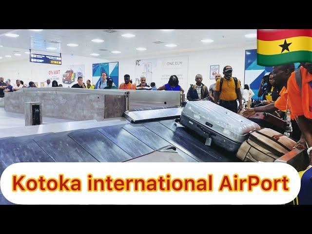 Inside the Kotoka international airport #accra Ghana