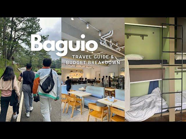 3D2N BAGUIO (Step-by-Step) TRAVEL & BUDGET GUIDE️|| Jett Alejo