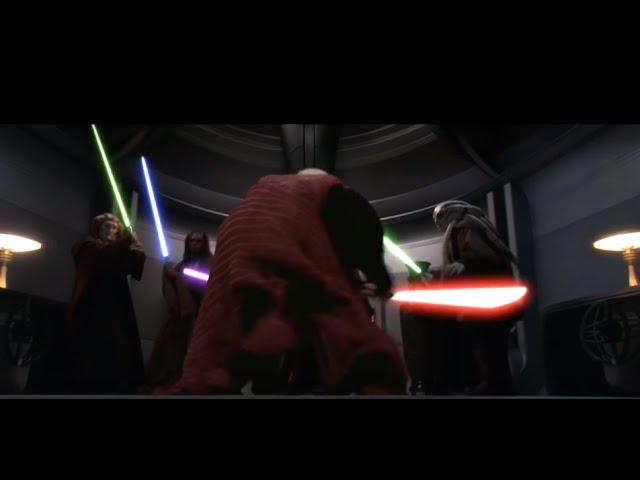 Mace Windu Vs Palpatine (Darth Sidious) Leg PT-BR, English Dub 1080p