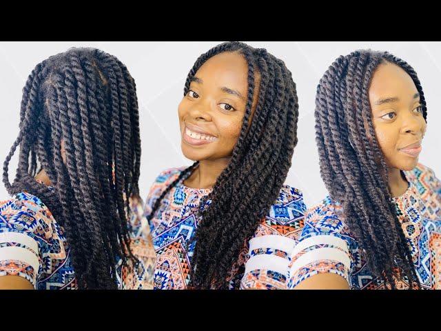 How TWISTS helped GROW my NATURAL HAIR. Natural hair protective style | Natural Hair Growth Tips