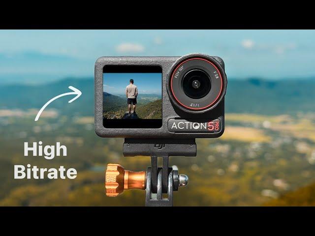 DJI Action 5 Pro High Bitrate | Test & Comparison