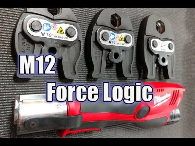 Milwaukee M12 FORCE LOGIC Press Tool Kit - Make More Money - 2473-22