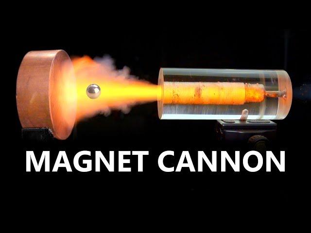 Electromagnetic Force Fields VS. Magnetic Cannonball