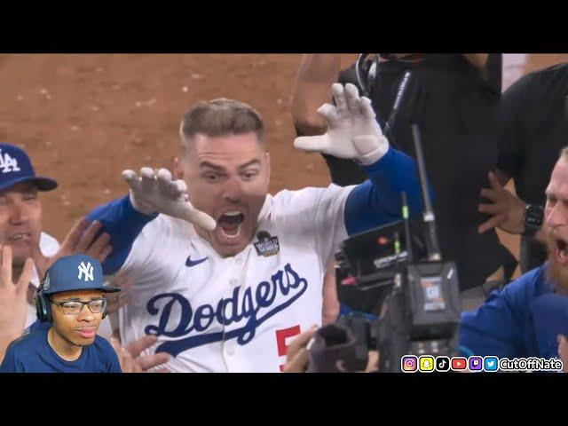 YANKEES FAN REACTS TO Yankees vs. Dodgers World Series Game 1 Highlights (10/25/24) | MLB Highlights