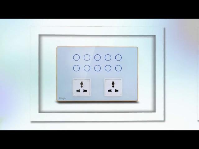 Hogar Controls Designer Extended Range Touch Switch Panels -WiHOME