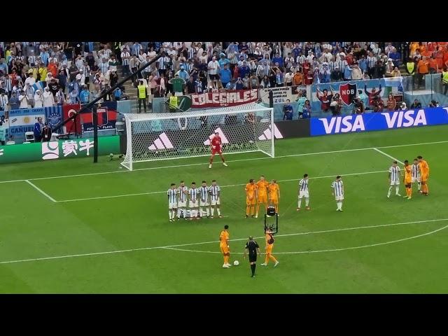 Wout Weghorst goal vs Argentina from different angle